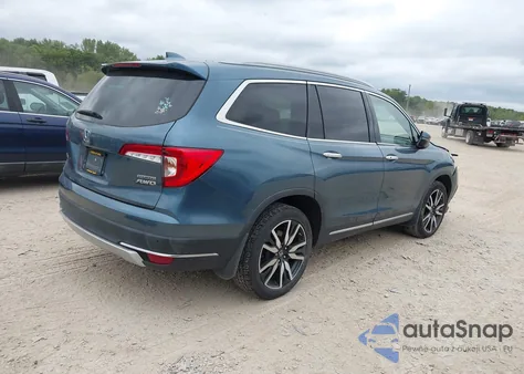 2021 Honda Pilot Awd Touring 8 Passenger из США, поврежденный, VIN 5FNYF6H95MB080278